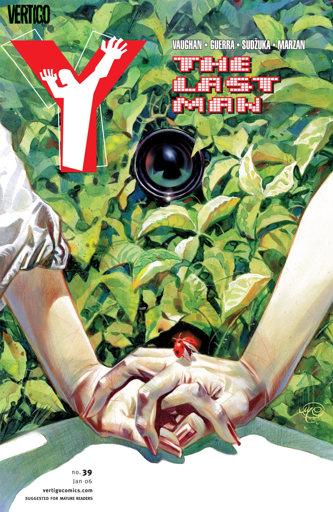 Y: The Last Man #39 (DC, 2005 — Cover A) cover